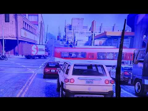 GTA5 버스주행영상 (35) Grand Theft Auto V Bus Driving Video 35