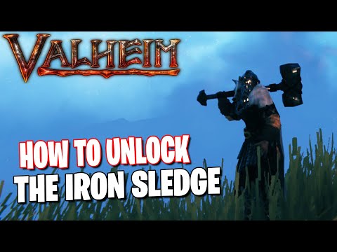 HOW TO UNLOCK THE IRON SLEDGE (STAGBREAKER UPGRADE) | VALHEIM TUTORIAL #43