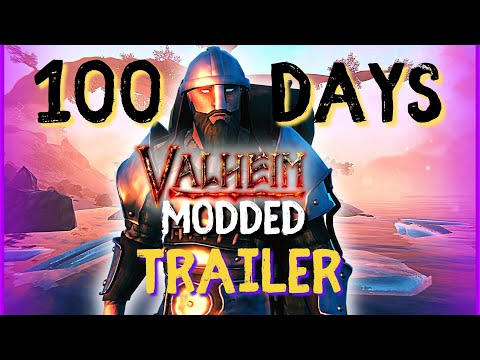 I Spent 100 Days in Modded Valheim, here’s what happened | Teaser Trailer