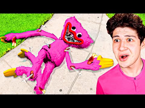 Le ROMPO TODOS los HUESOS a KISSY MISSY en GTA 5! 👻🦴 (Mods)