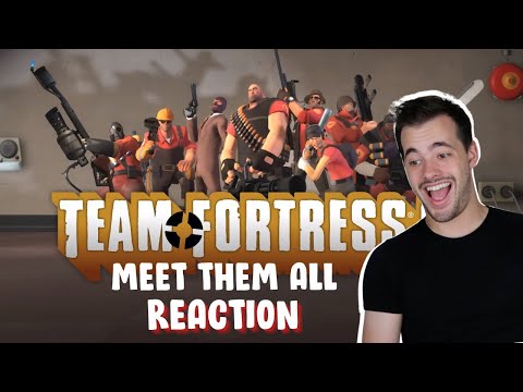 Non Team Fortress 2 Player REACTS to Team Fortress 2 Meet Them All REACTION