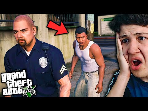 ¿Qué PASA si Sigues a la POLICÍA en GTA 5? Grand Theft Auto V – GTA V Misterios