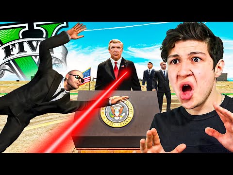 SALVANDO al PRESIDENTE en GTA 5! 👨💼🔫 (Mods)
