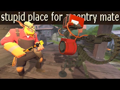 Team Fortress 2 Engineer Gameplay (TF2 Wrench)