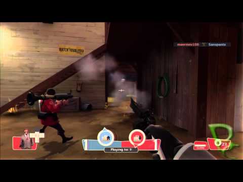Team Fortress 2 Gameplay – 2Fort Match 1