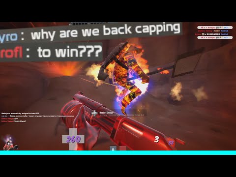 Team Fortress 2: Pyro Gameplay [TF2 Backburner]