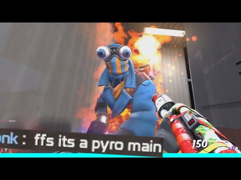 Team Fortress 2: Pyro Gameplay [TF2 Degreaser 2022]