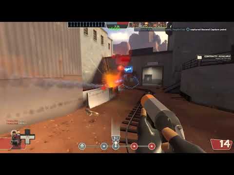 Team Fortress 2 Pyro Gameplay