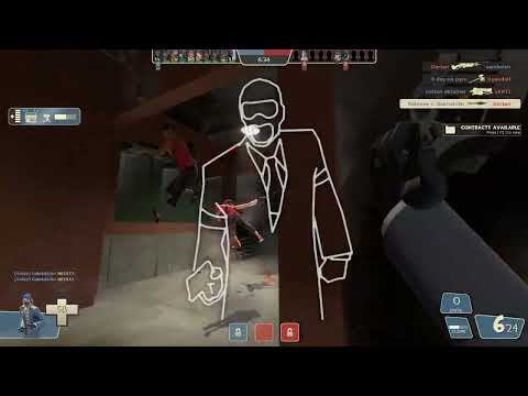 Team Fortress 2 Spy Gameplay