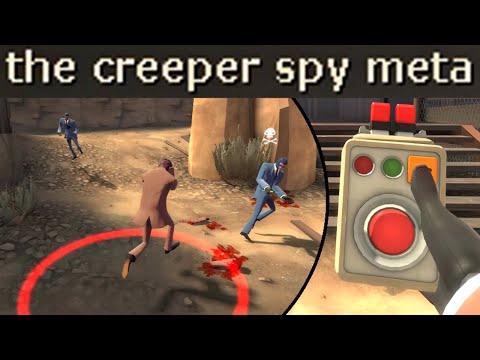 Team Fortress 2 Spy Gameplay🔸(Red Button TF2 Classic)