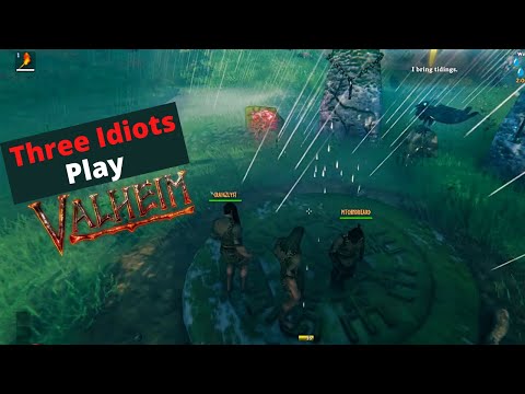 Three Idiots Play Valheim And its Hillarious (Try Not To Laugh)