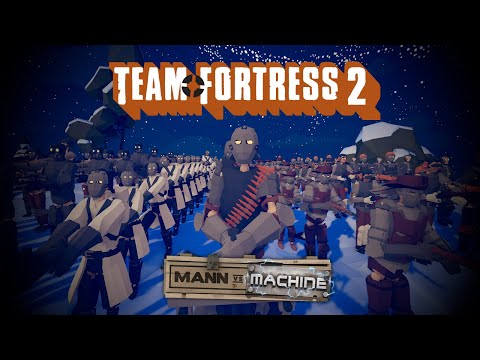 Totally Accurate Battle Simulator – Team Fortress 2 Mann vs. Machine Units Teaser