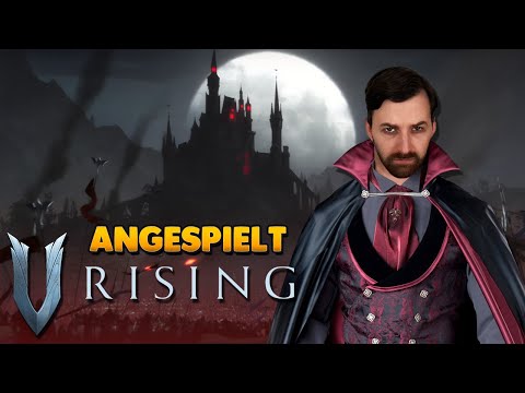 V Rising 🎮 Wenn Valheim ein Goth Girl wäre 👑 1 Stunde Gameplay PC 4k
