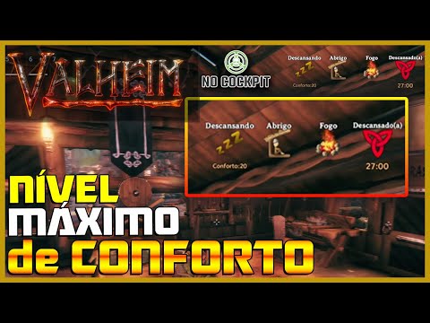 VALHEIM | COMO ATINGIR NIVEL MÁXIMO DE CONFORTO – NV21 – VER 1o COMENTARIO