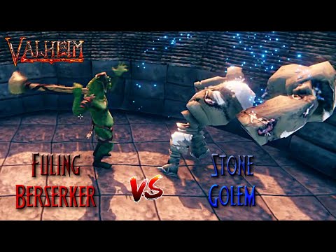 Valheim | CREATURE DEATHMATCH | Stone Golem VS Berserker | EP 2