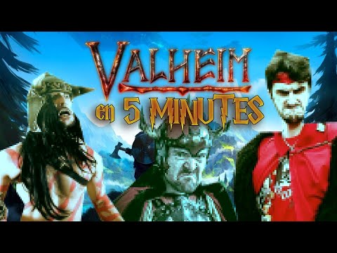 VALHEIM EN 5 MINUTES ft. JDG & Bob Lennon