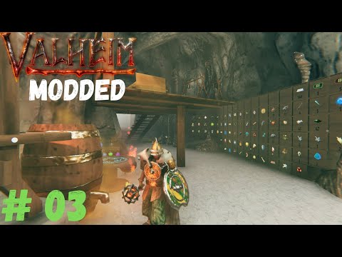 VALHEIM GAMEPLAY – MODDED #03 – novos itens de bronze