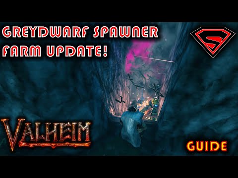 VALHEIM GREYDWARF SPAWNER FARM UPDATE – HOW TO FARM INFINITE RESOURCES FROM THE GREYDWARF SPAWNER