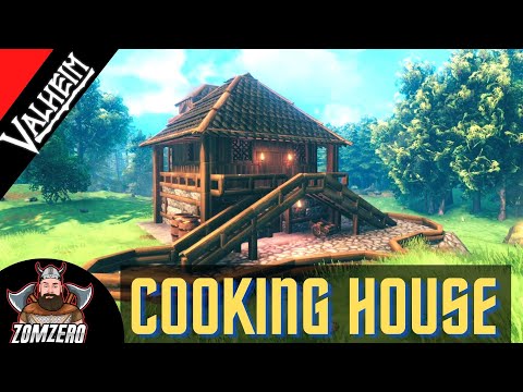 Valheim – Hearth & Home – How to build a cooking/Kitchen house V2.0