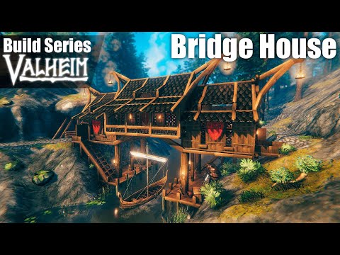 Valheim: How to Build a Bridge House | Build Series | EP 36