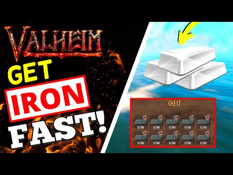 Valheim – How To Find + Get Iron! FAST / EASY!