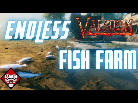 Valheim | How To Make a Fish Farm | Tips and Tricks