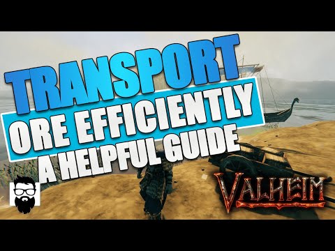 Valheim – How To Transport Ore Efficiently – A HELPFUL GUIDE – NEW PLAYER TUTORIAL