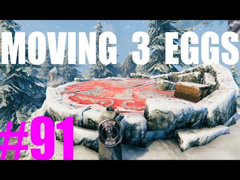 Valheim – Moving 3 Eggs / Moder Fight Preparations – Solo Gameplay – S1E91 – No commentary