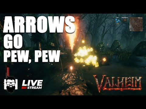 Valheim – My Arrows Go Pew, Pew – Midnighthiem – Modded Patreon Server – S03E08 | OneLastMidnight
