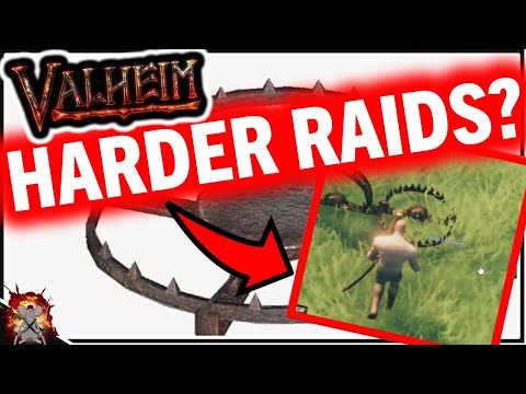 VALHEIM New Troll Traps! Are We Getting Harder Raids? Does Valheim Need Them?