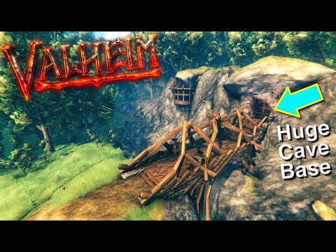 Valheim The Ultimate Underground Cave Base Tour
