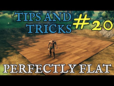 Valheim Tips and Tricks #20 – How to get perfectly flat ground