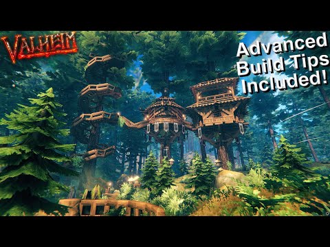 Valheim Treehouse – Uncle Iroh's Tea Shop Tour – Advanced Building Tips Included