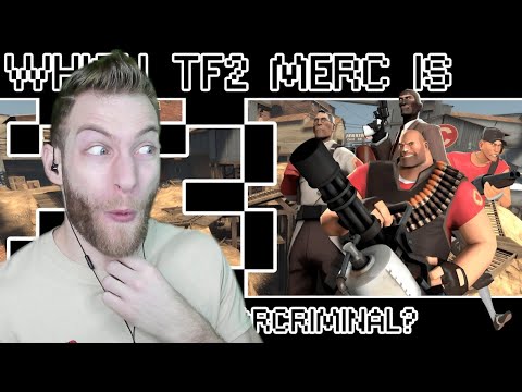 THE BIGGEST CRIMINAL IS!! Reacting to "Which Team Fortress 2 Mercenary Is The Biggest War Criminal?"
