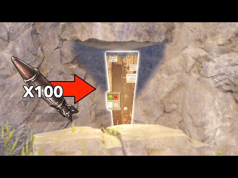 1 in a MILLION ROCK FORMATION created an INVINCIBLE TOOL CUPBOARD…