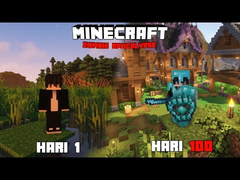 100 Hari Minecraft Zombie Apocalypse 1.16.5