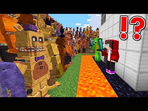 1000 FNAF vs The Most Secure House – Minecraft