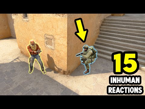 15 inhuman REACTIONS! – CS:GO BEST ODDSHOTS #624