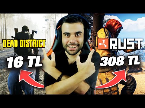 16 TL RUST ÇAKMASI OYUN OYNADIM (Dead District: Survival)