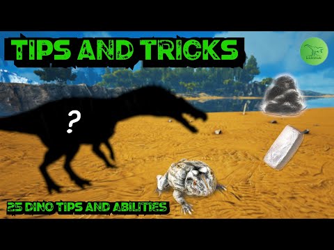 25 Dino Tips & Abilities You Didn't Know About! – Ark: Survival Evolved – Tips And Tricks in 2021