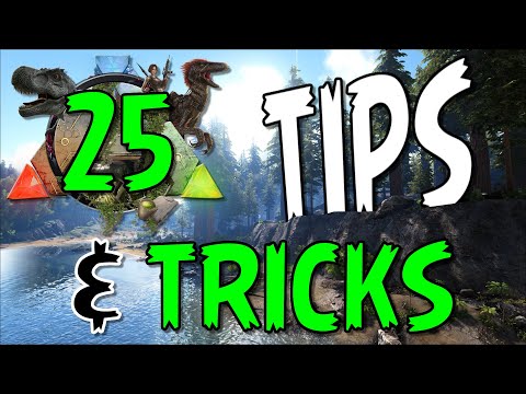 25 Tips & Tricks in ARK: Survival Evolved | PC | PS4 | Xbox #ark #arksurvivalevolved
