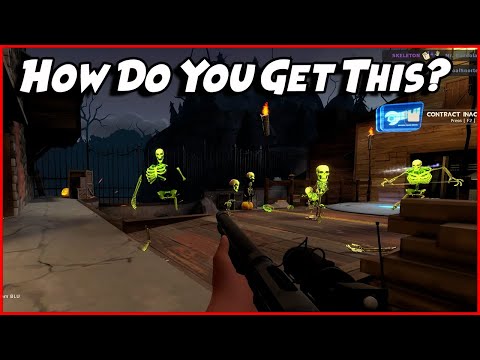 Aggro Engineer in Scream Fortress! Team Fortress 2 Engineer Gameplay