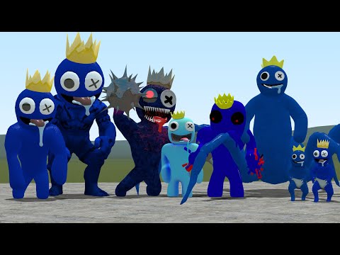 ALL BLUE ROBLOX RAINBOW FRIENDS CHARACTERS In Garry's Mod!