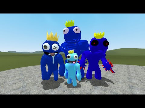 ALL BLUE ROBLOX RAINBOW FRIENDS CHARACTERS In Garry's Mod!