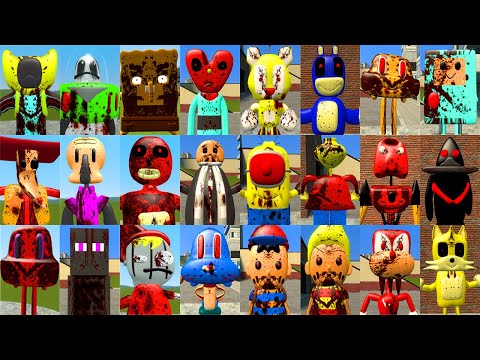 ALL NEW NIGHTMARE 3D SANIC CLONES MEMES JUMPSCARES in Garry's Mod #9