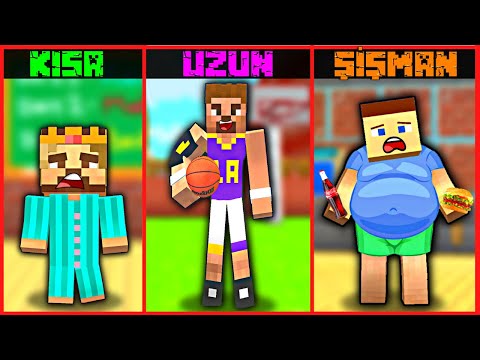 ARDA UZUN BOYLU, RÜZGAR CÜCE, BEBEK ASKER ŞİŞMAN OLDU! 😂 – Minecraft