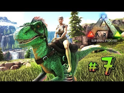 ARK Survival Evolved на карте Ragnarok – Раптор и страдания – (07)