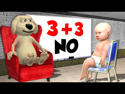 Baby Goes to TALKING BEN'S SCHOOL! – Garry's Mod Gameplay