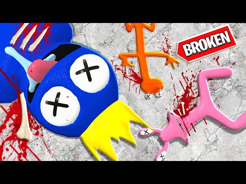 Breaking Every Bone with Rainbow Friends! (Garry's Mod)