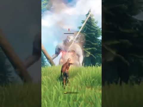 Campfire Base Defense, Effective Against Trolls – Valheim Highlight – #Shorts